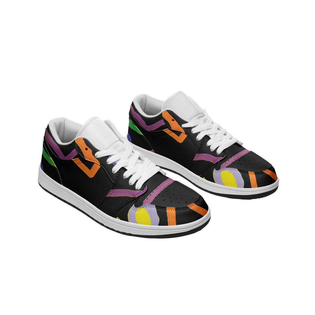 Unisex Low Top Leather Sneakers