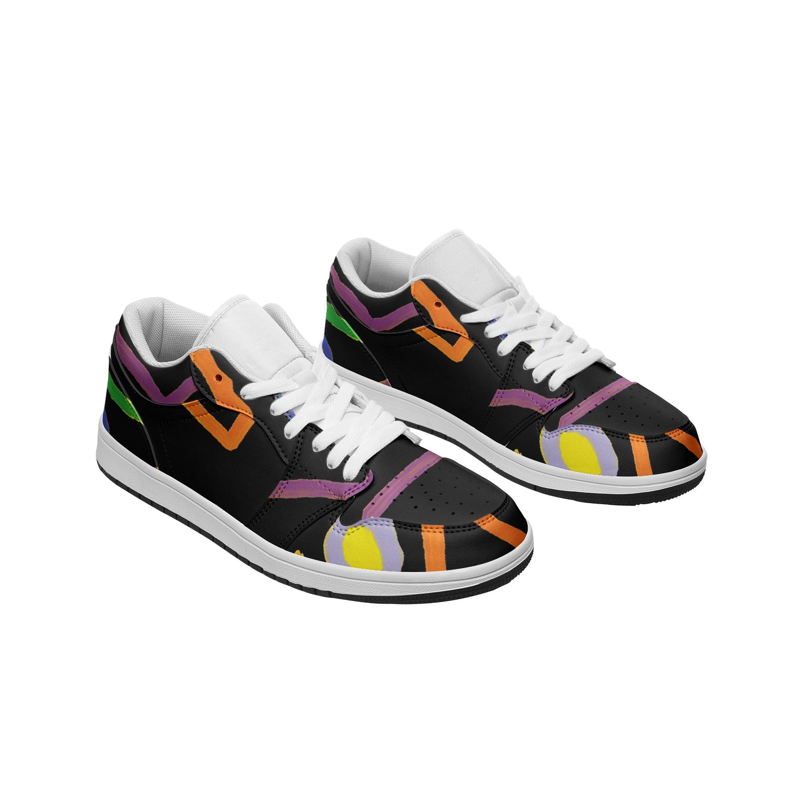 Unisex Low Top Leather Sneakers