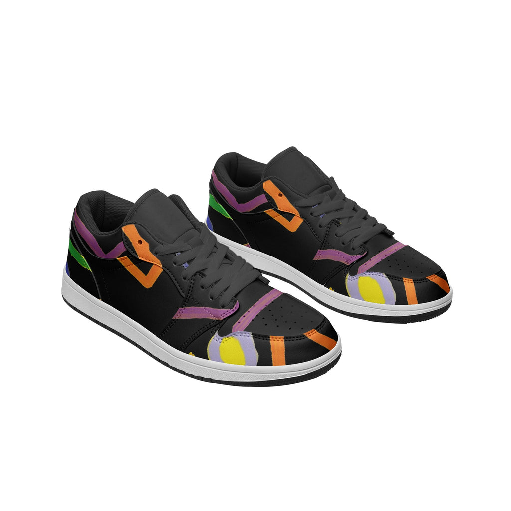 Unisex Low Top Leather Sneakers