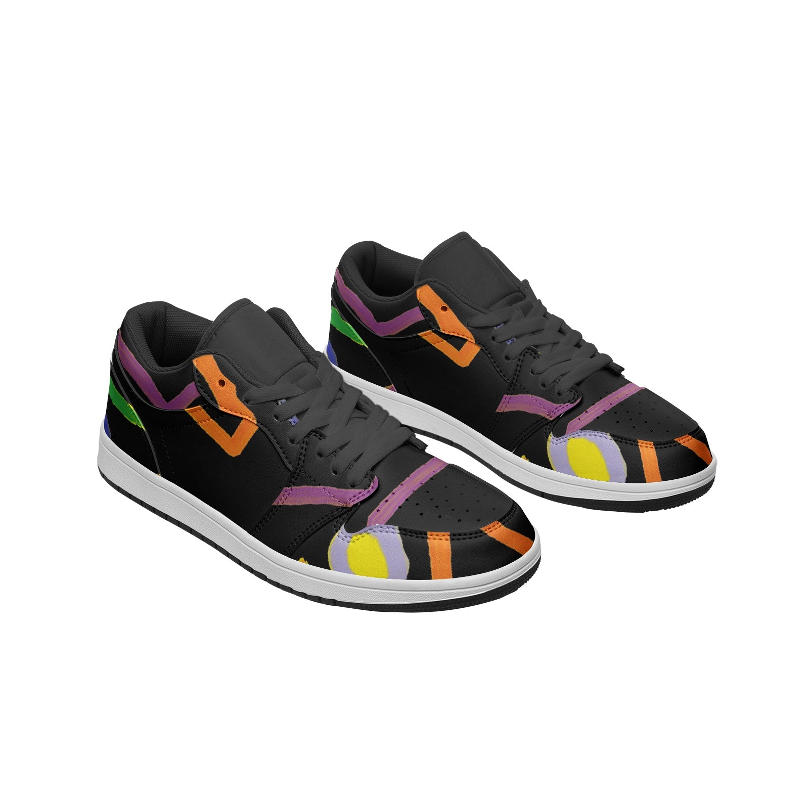 Unisex Low Top Leather Sneakers