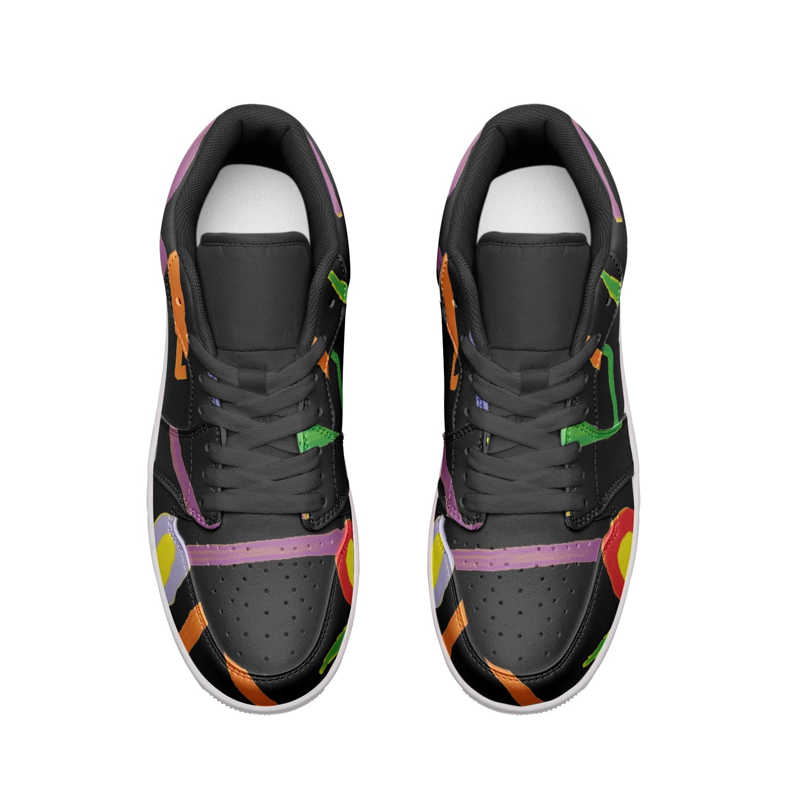 Unisex Low Top Leather Sneakers