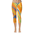 All-Over Print Capri Leggings