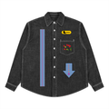Unisex Vintage Wash Denim Shirt