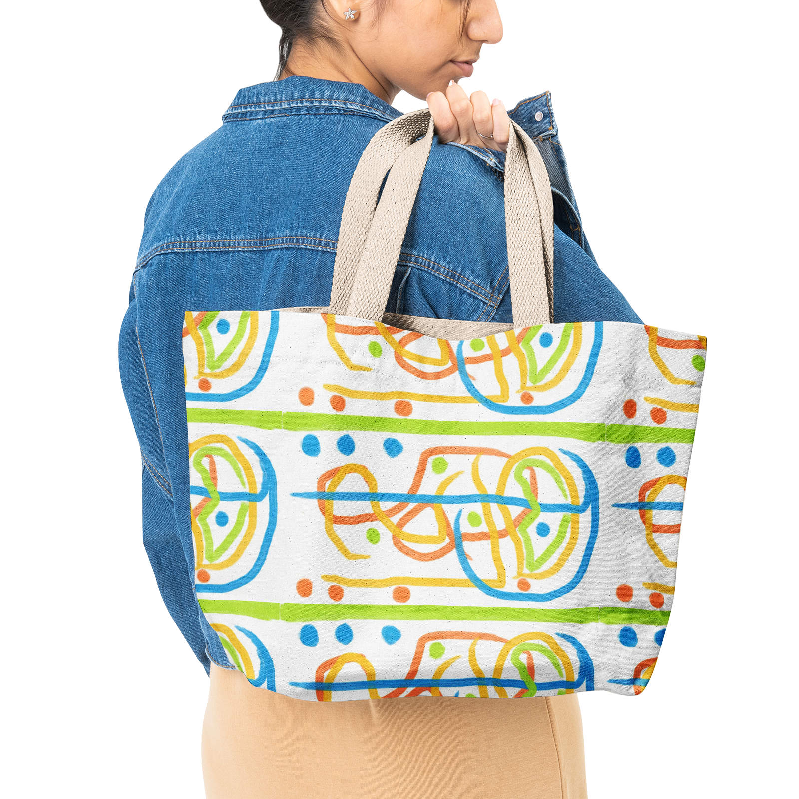 Heavy Duty and Strong Natural Canvas Tote Bags