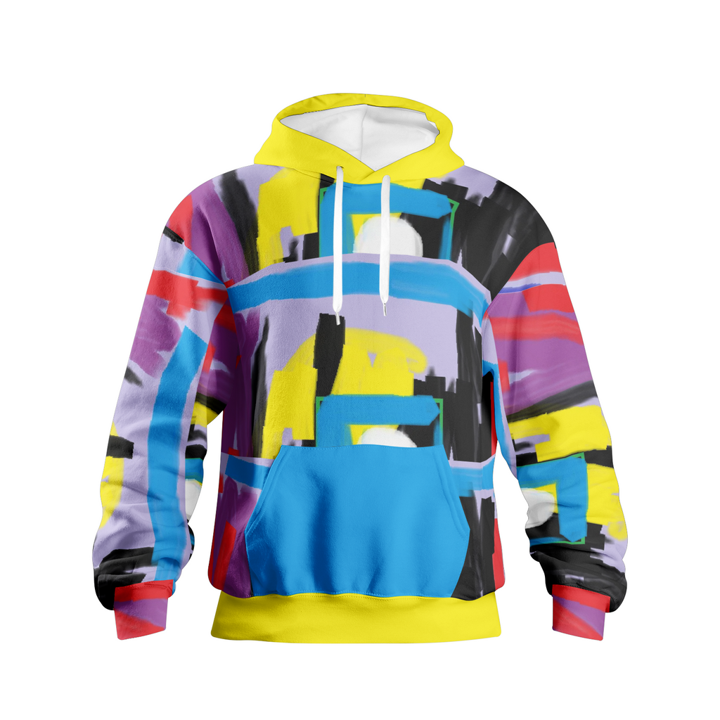 Multicolor-Men's Pullover Hoodies