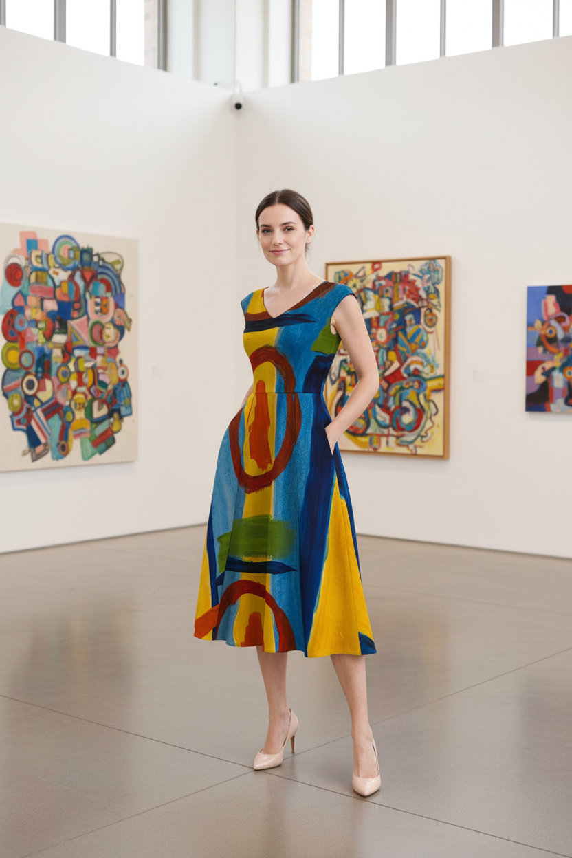 Dress - Art Gallery Front