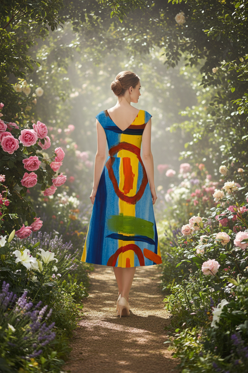Dress - Garden Back