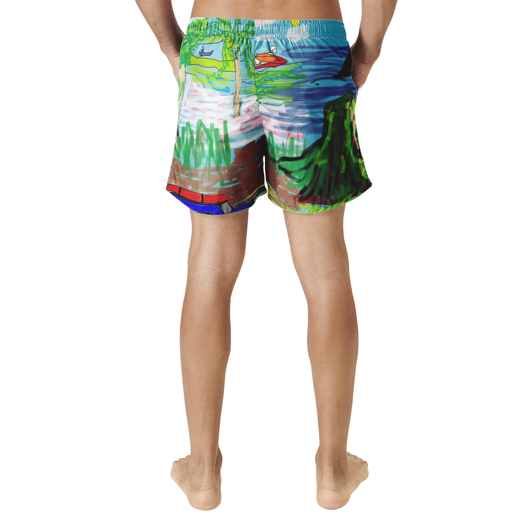 Men's All-over print Swimwear