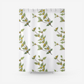 Textured Fabric Shower Curtain Printed Bathroom Curtains